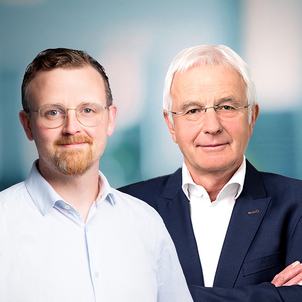 Portrait Alfons und Henrik Brüggen